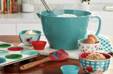 The Pioneer Woman Silicone Kitchen Utensils & Mixing Bowl Set Just $19.96 (Reg. $30)!